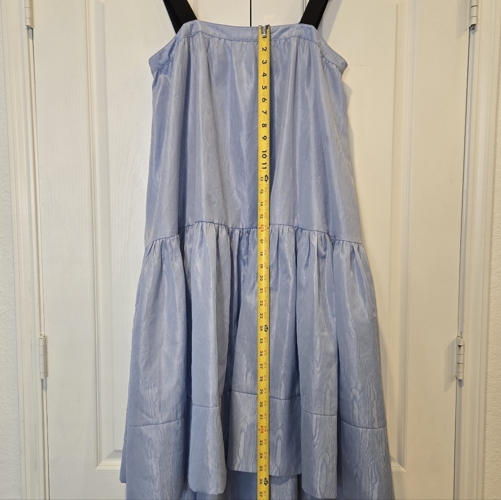 Adam Lippes Collective Asymmetrical Swing Dress | Size 10 #N5 - Picture 13 of 15